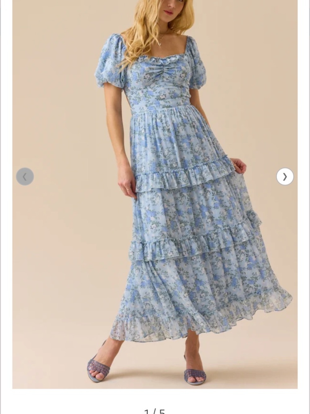 Altar’d State NWT Rowenna Floral Maxi Dress XXL